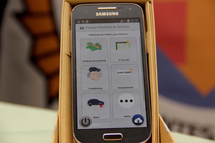 Mais de 5 milhões de vistorias digitais foram realizadas em aplicativo desenvolvido pelo Detran e Celepar
