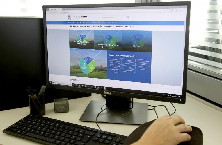 Plataforma desenvolvida pela Celepar permite participação popular no planejamento do Estado