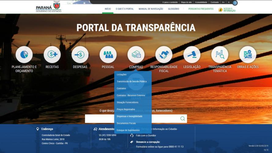 Inovação permite maior controle e transparência em compras do Estado