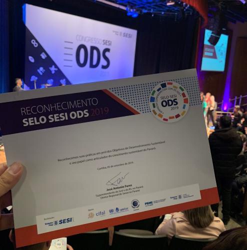 Celepar recebe selo SESI ODS pelo quarto ano consecutivo