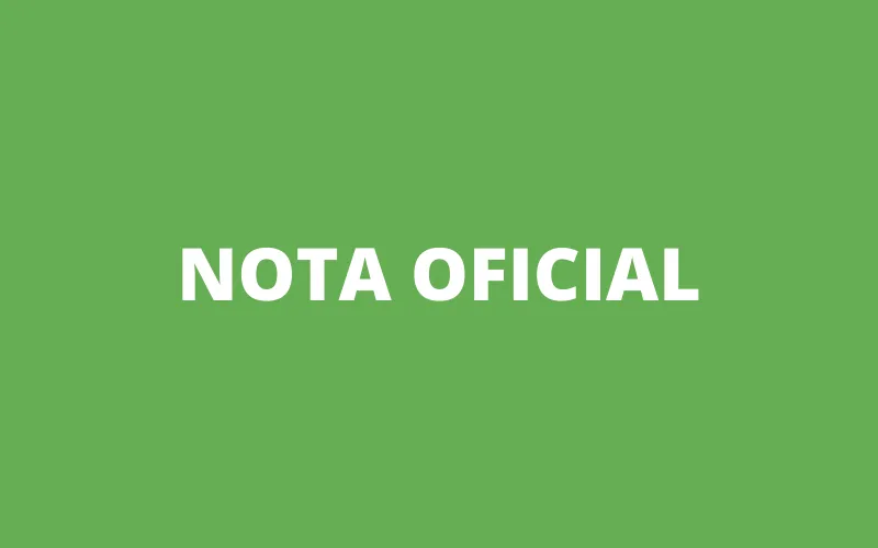 Nota oficial