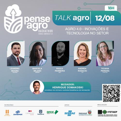 Tecnologia e o futuro da agricultura serão abordados em evento com a participação da Celepar