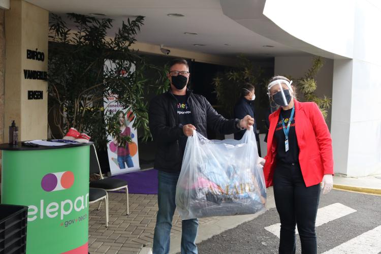 Celepar conecta solidariedade em adesão à campanha Aquece Paraná