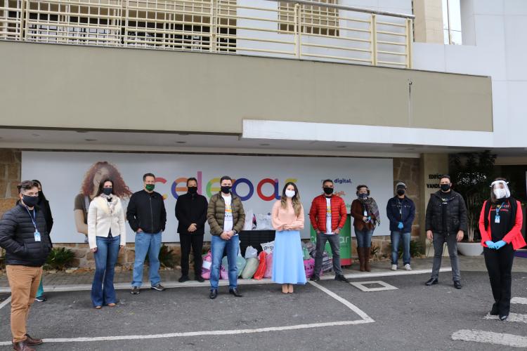 Celepar conecta solidariedade em adesão à campanha Aquece Paraná