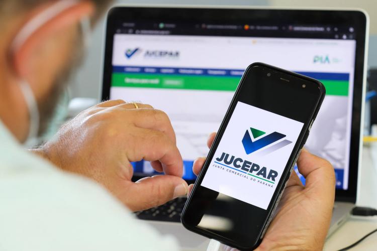 site jucepar no celular