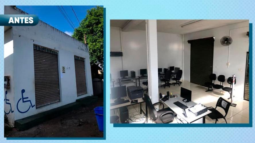 Celepar entrega computadores ao novo prédio de Espaço Cidadão - Telecentro em Paiçandu