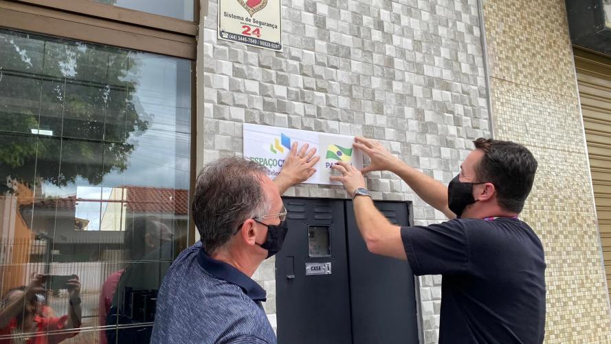 Celepar entrega computadores ao novo prédio de Espaço Cidadão - Telecentro em Paiçandu