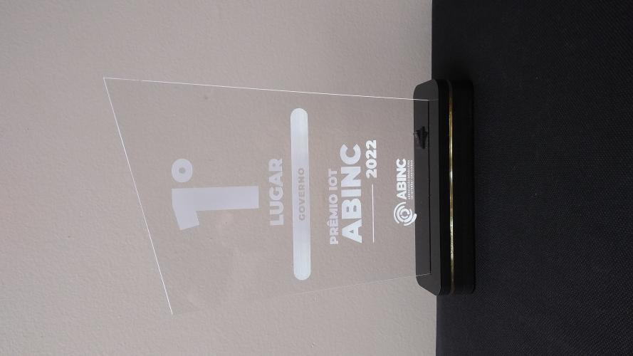 Projeto inédito da Celepar com o uso de internet das coisas para a área da saúde ganha prêmio nacional