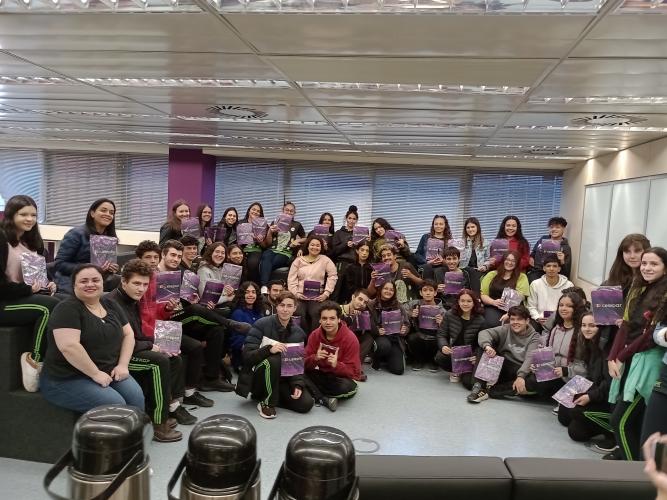 Alunos do Colégio Estadual Presidente Kennedy vivenciam a Celepar Experience