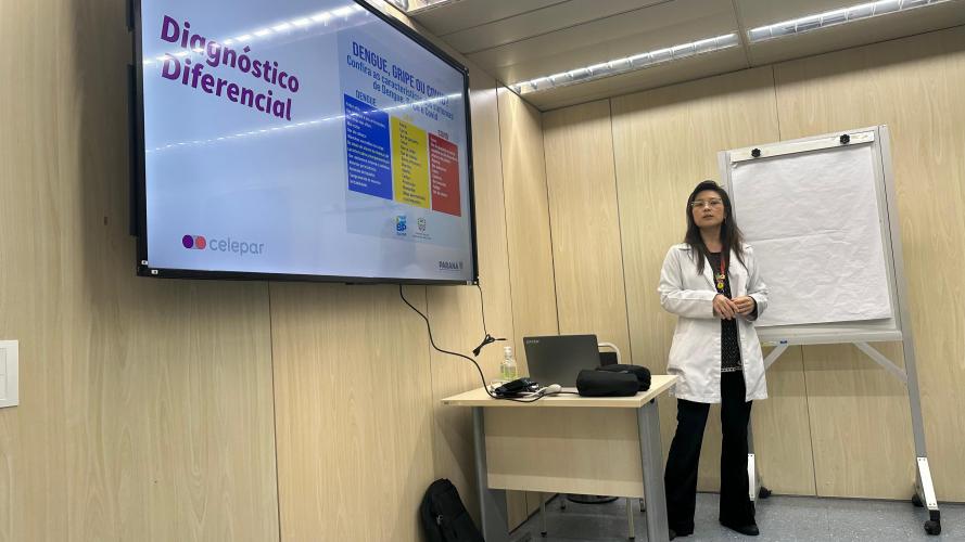 Celepar no combate contra a Dengue