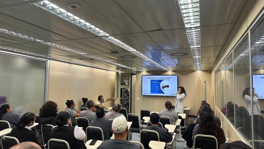 Celepar no combate contra a Dengue