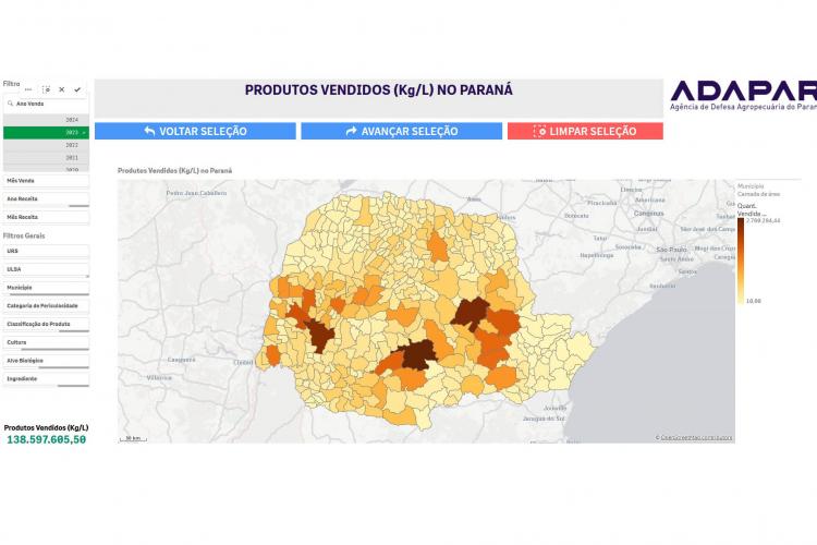 Em parceria com a Celepar, Adapar lança sistemas de Business Intelligence