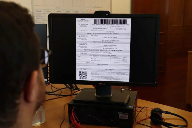 Sistema da Celepar em parceria com a Receita Estadual do Paraná está em testes para facilitar declaração de transporte de mercadorias