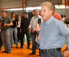 Na abertura do Paraná em Ação, o presidente Jacson Carvalho Leite fala sobre a importância do uso da tecnologia da informação em ações de governo voltadas ao atendimento à população