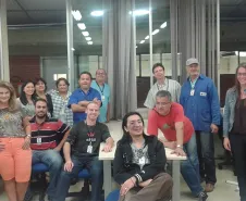 Equipe do turno da noite da DIPRO