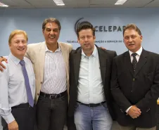 Jacson Carvalho Leite, José Richa Filho, Darlan Scalco e Nelson Garcia