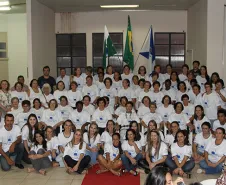 Entrega de certificados em Nova Esperança