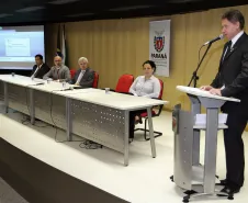 O secretário de Controle Interno, Mauro Munhoz abre a Semana de Controle Interno que capacitará servidores do Governo