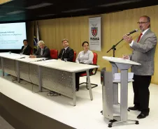 O secretário de Controle Interno, Mauro Munhoz abre a Semana de Controle Interno que capacitará servidores do Governo