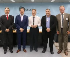 Nelson Garcia, Marcel Micheletto, Jacson Carvalho Leite, Cassiano Ribas e Elcio Marcowcz