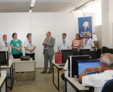 Programa Celepar Cidadã (Curso de inclusão de idosos na era digital), realizado nos dias 19 a 22 de novembro de 2012,  tarde