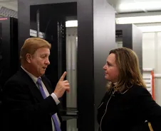 Visita ao novo data center da Celepar