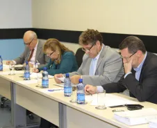 Reunião do Cosit no Centro Integrado de Informações Estratégicas da Celepar