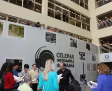 Apresentação do coral da Celepar