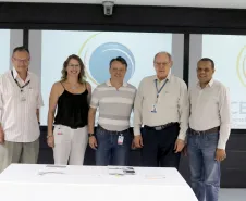Danilo Scalet, Andreia Rodacki, Marco Leitenski, Lucio Alberto Hansel e Luiz Carlos Nunes