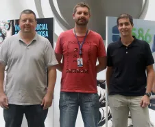Geraldo Demário, Rodrigo Krüger e Anderson Peliky
