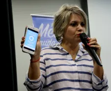 Lilian Miranda apresenta o aplicativo "5 minutos eu medito"