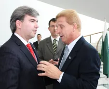 Secretário da Segurança Pública, Reinaldo de Almeida Cesar e Jacson Carvalho Leite