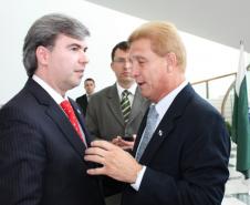 Secretário da Segurança Pública, Reinaldo de Almeida Cesar e Jacson Carvalho Leite