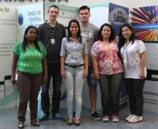 Cintia Soares, Rodrigo Piekarski, Melody Rodrigues, Wagner Giaretta, Gabrielle Melo e Maria Veiga