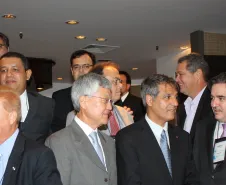 Participantes da 117ª Reunião Ordinária do Conselho das Associadas da Associação Brasileira de Entidades Estaduais de Tecnologia da Informação e Comunicação (Abep) em Curitiba/PR, nos dias 09 e 10 de fevereiro de 2012
