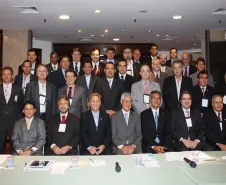 Participantes da 117ª Reunião Ordinária do Conselho das Associadas da Associação Brasileira de Entidades Estaduais de Tecnologia da Informação e Comunicação (Abep) em Curitiba/PR, nos dias 09 e 10 de fevereiro de 2012