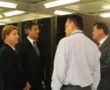 Jacson Carvalho Leite, José Richa Filho, Fernando Tachiban e Danilo Scalet
