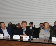 Reunião no Gabinete de Gestão e Informações