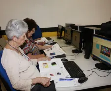 Programa Celepar Cidadã (Curso de inclusão de idosos na era digital), realizado nos dias 19 a 22 de novembro de 2012, manhã