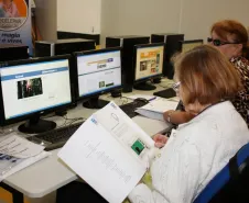 Programa Celepar Cidadã (Curso de inclusão de idosos na era digital), realizado nos dias 19 a 22 de novembro de 2012, manhã