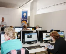 Programa Celepar Cidadã (Curso de inclusão de idosos na era digital), realizado nos dias 19 a 22 de novembro de 2012, manhã