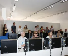 Programa Celepar Cidadã (Curso de inclusão de idosos na era digital), realizado nos dias 19 a 22 de novembro de 2012, manhã