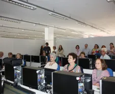 Programa Celepar Cidadã (Curso de inclusão de idosos na era digital), realizado nos dias 19 a 22 de novembro de 2012, manhã
