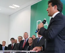 Richa dá posse para os secretários Stephanes, Silvestri e Ratinho Jr