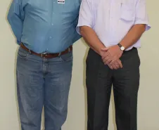 Os aniversariantes Arno e Alfredo