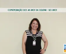 A aniversariante da Funcel, Roseli