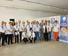 Encerramento do Programa Celepar Cidadã (Curso de inclusão de idosos na era digital) realizado nos dias 19 a 22 de novembro de 2012, manhã