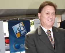 O diretor presidente da Celepar, Jacson Carvalho Leite