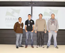 Equipe responsável pelo suporte técnico da Rede Executiva do Governo na SEPL.