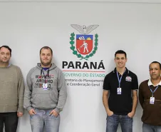 Equipe responsável pelo suporte técnico da Rede Executiva do Governo na SEPL.
